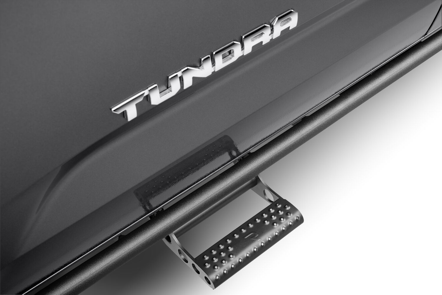 N-Fab T224RKRCCS4 - RKR Step Rails, Crew Cab, Textured Black