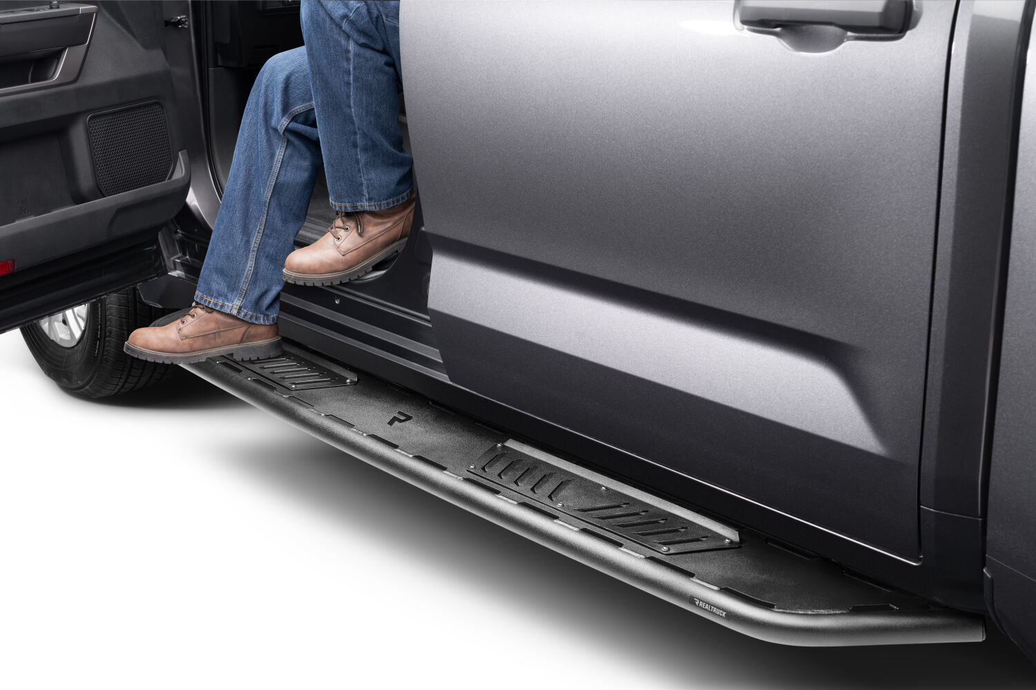 N-Fab NBT22CC-TX - Roan Running Boards, Crew Cab, Textured Black