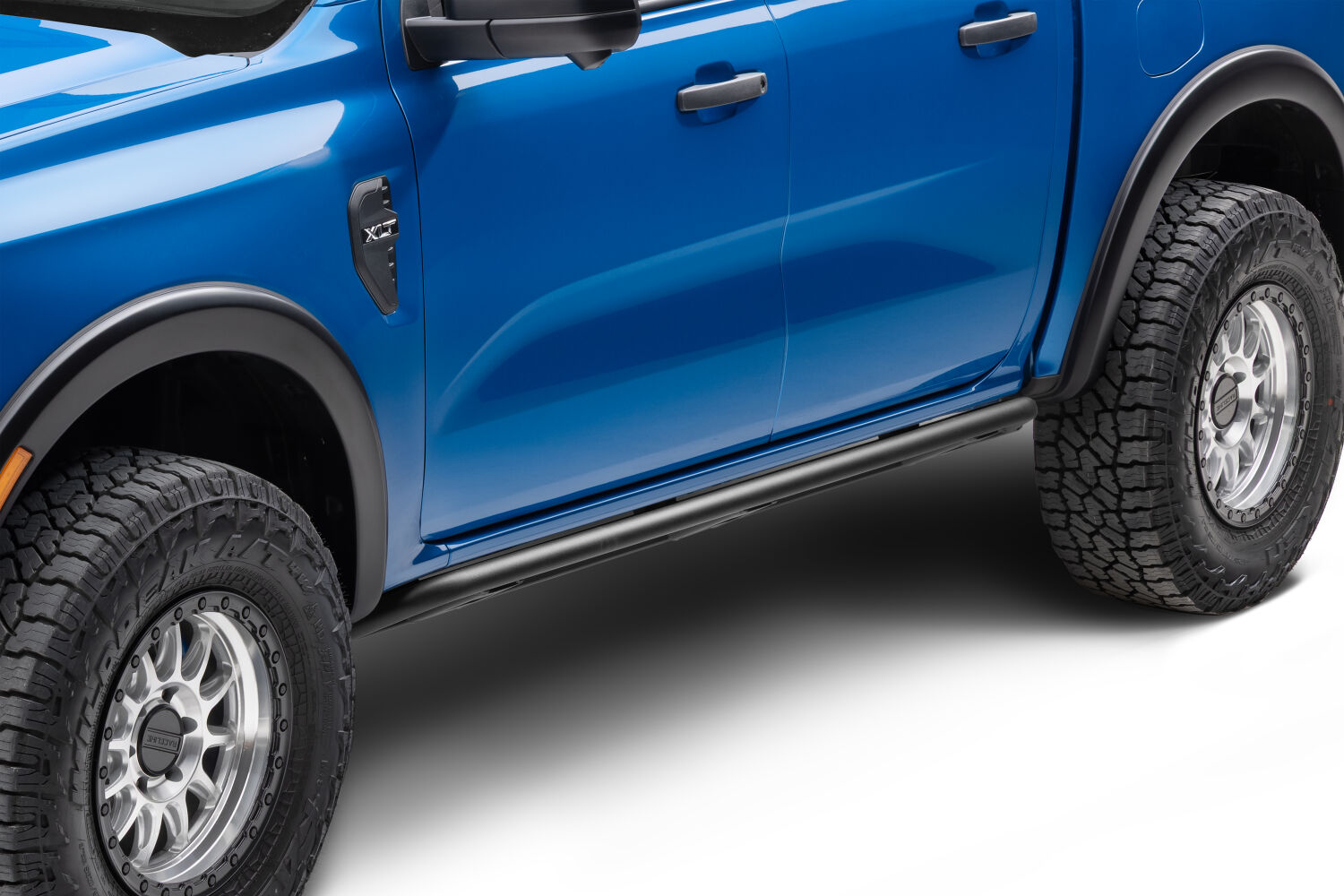 N-Fab TSF19CC-TX - TrailSlider Rock Sliders, Crew Cab, Textured Black