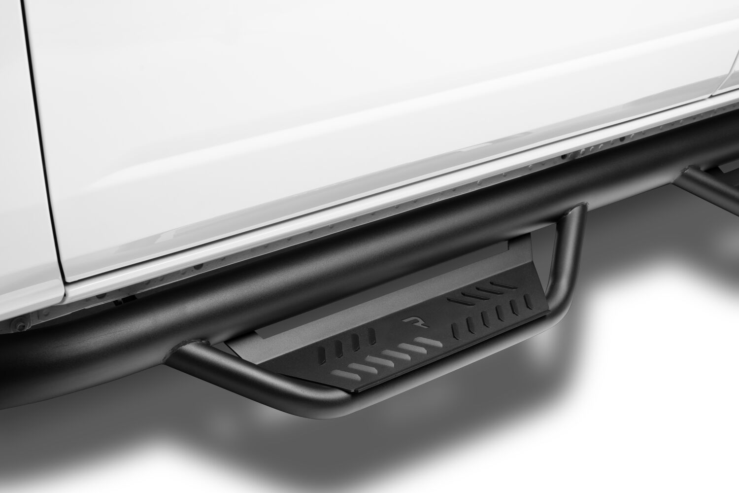N-Fab HPF2172B-TX - Podium Steps, Black, Powder Coated