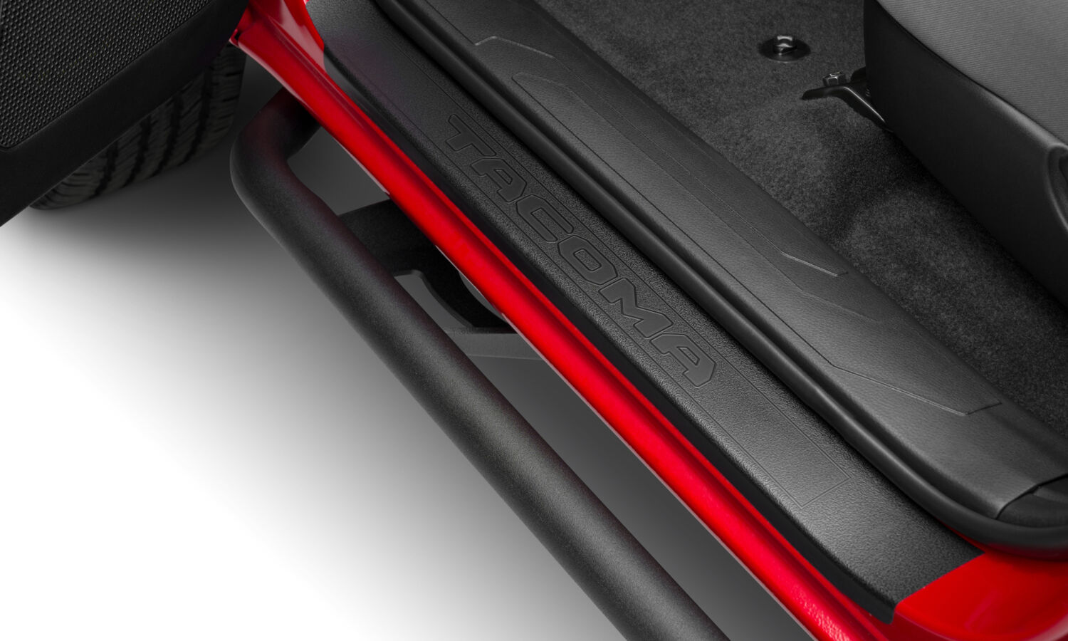 N-Fab TST254R-TX - TrailSlider Rock Sliders, Black, Powder Coated