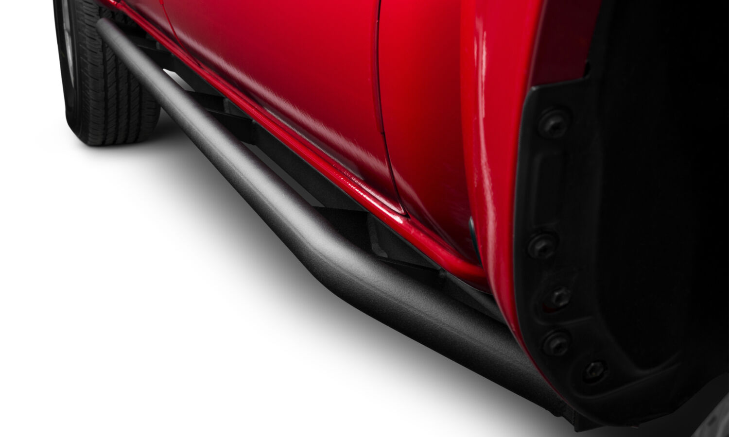 N-Fab TST254R-TX - TrailSlider Rock Sliders, Black, Powder Coated