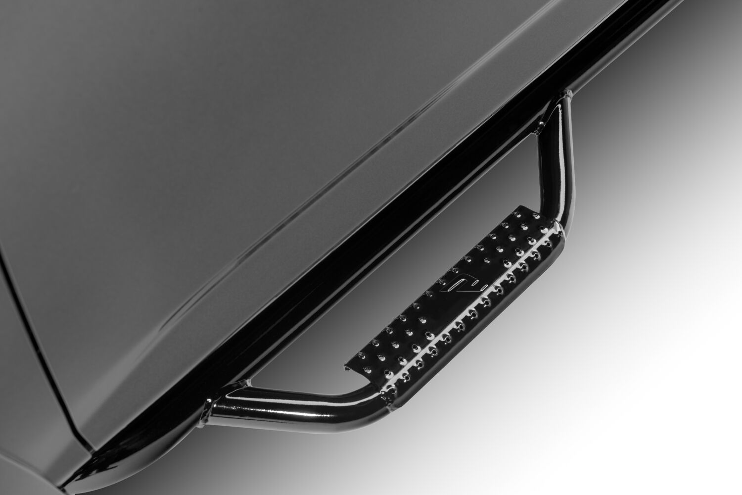 N-Fab T1360R-GB - Nerf Steps, Gloss Black, Powder Coated