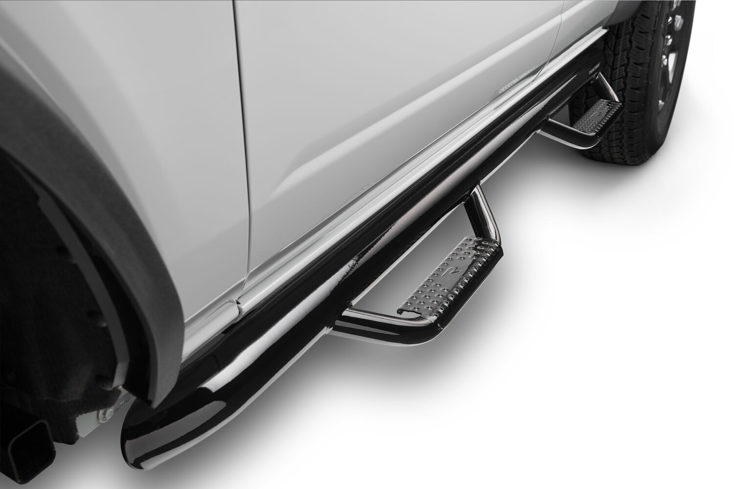 N-Fab F2172B - Nerf Steps, Black, Powder Coated