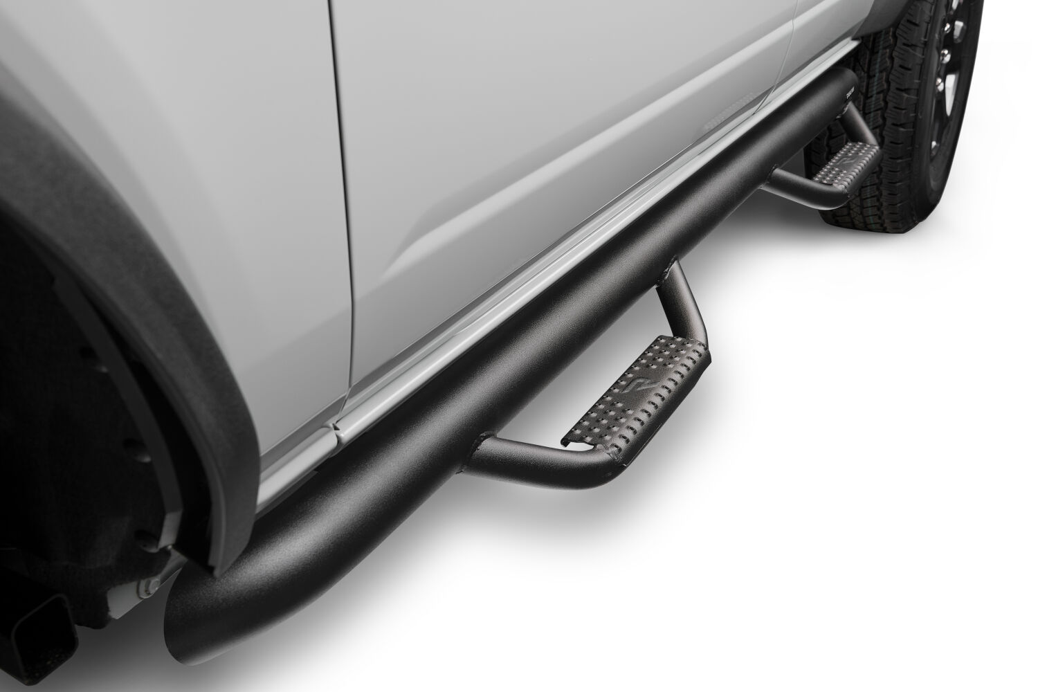 N-Fab F2172B-TX - Nerf Steps, Black, Powder Coated