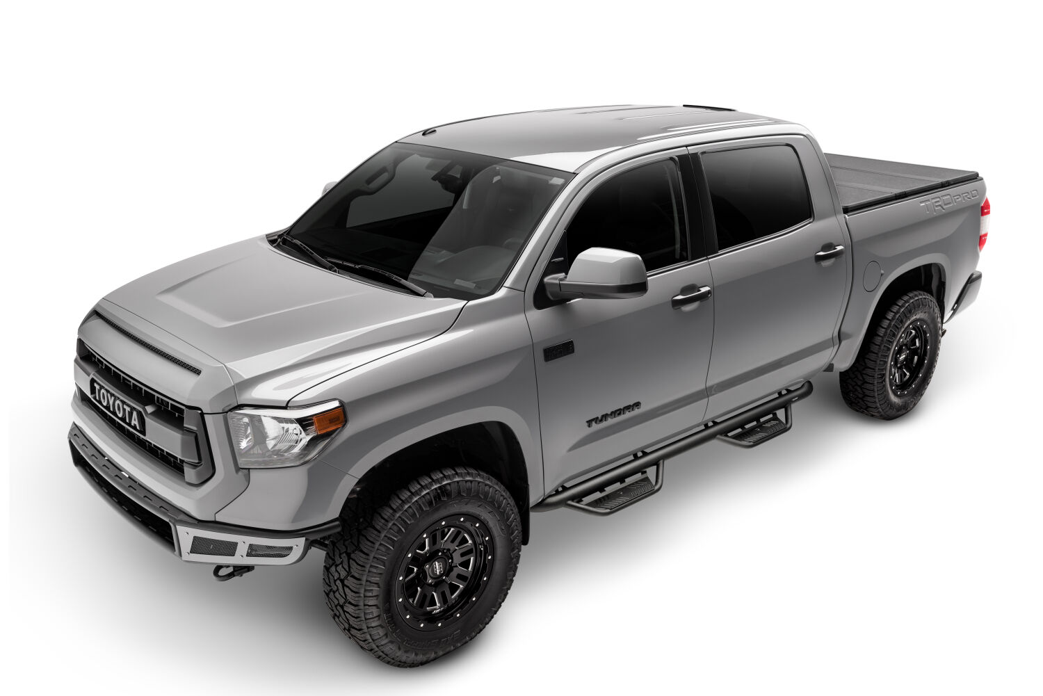 N-Fab HPT0786CC-TX - Podium Steps, Extended Cab, Textured Black