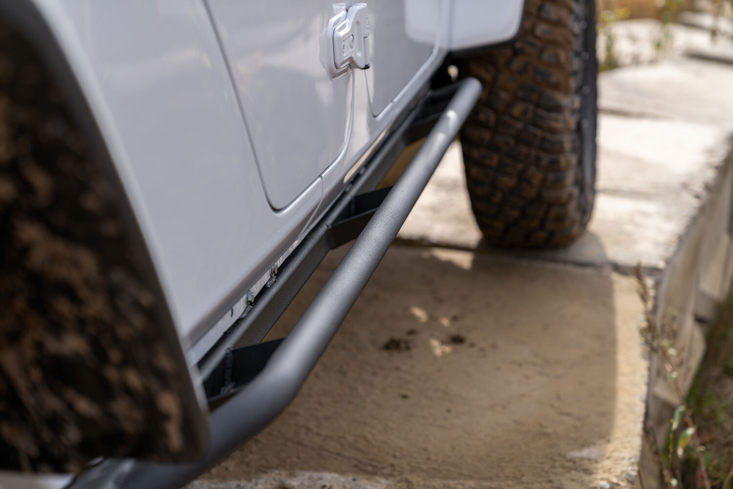 N-Fab TSJ194-TX - TrailSlider Rock Sliders, Textured Black, Powder Coated