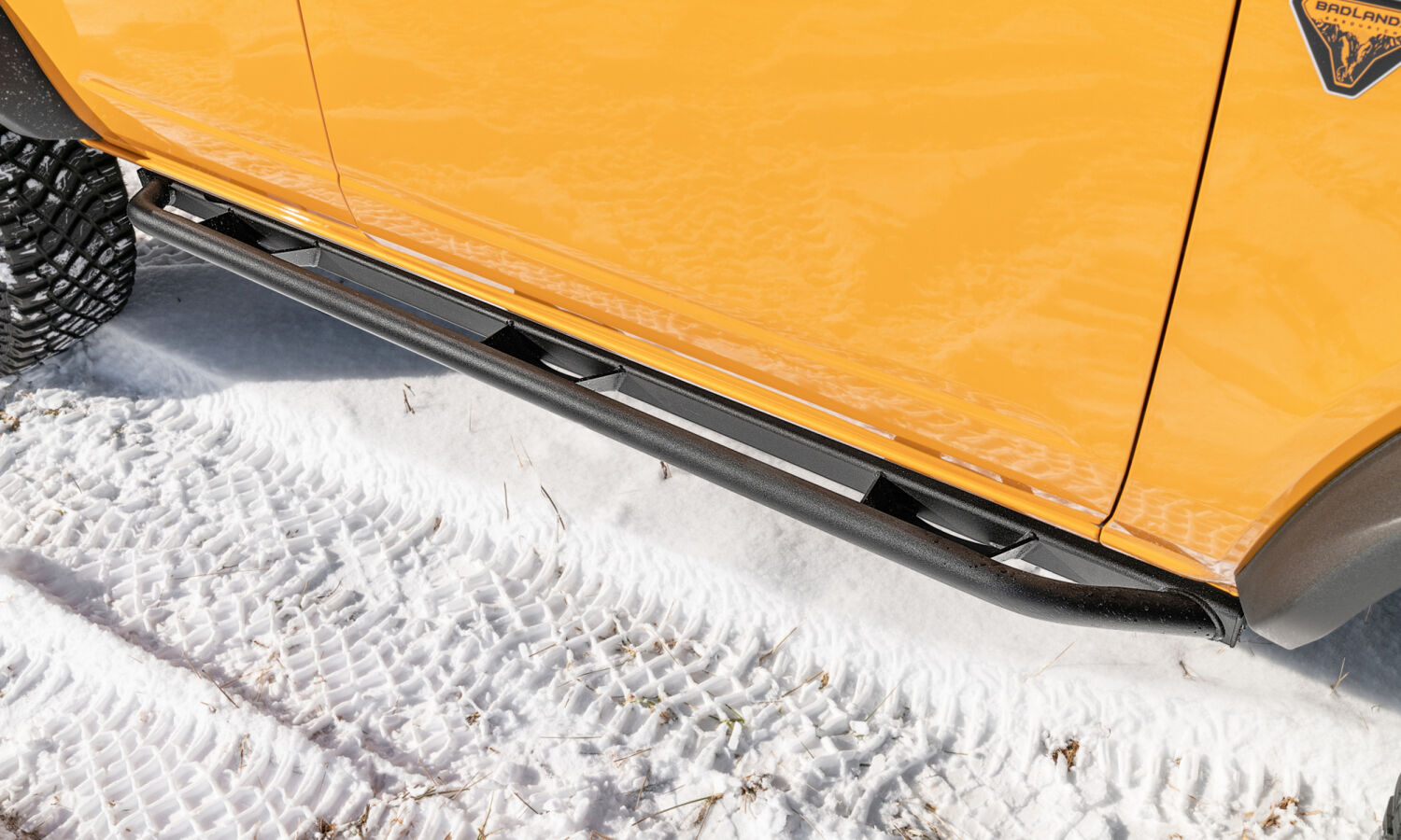 N-Fab TSF214B-TX - TrailSlider Rock Sliders, Textured Black, Powder Coated