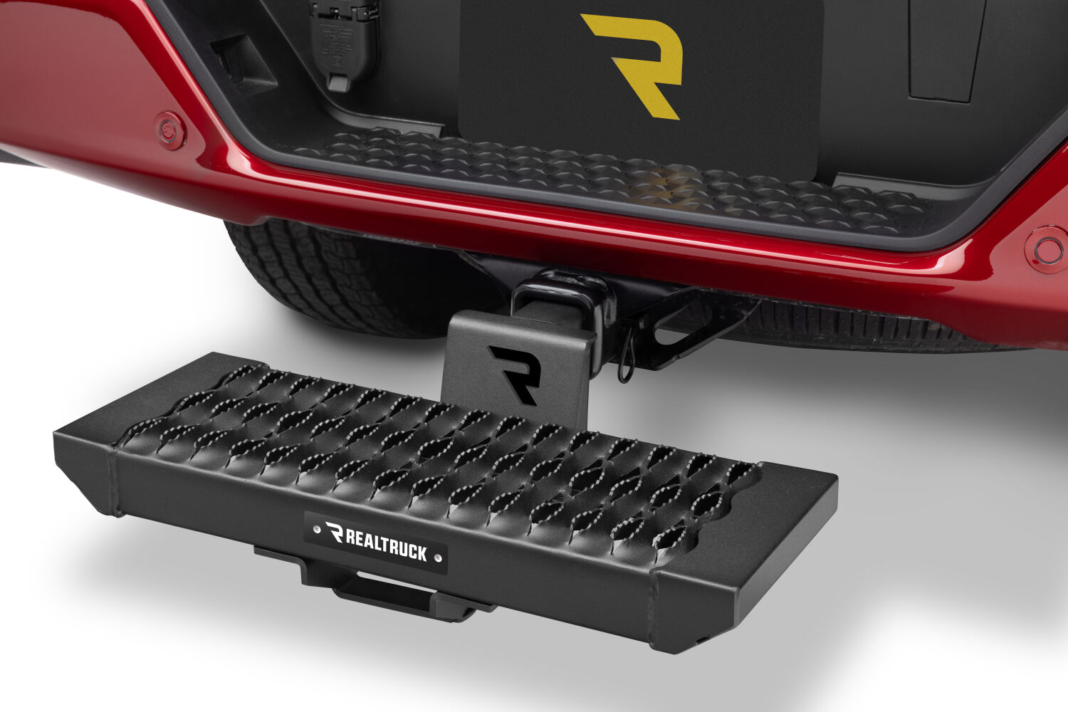 N-Fab GHS2018-TX - Growler Hitch Step, Black