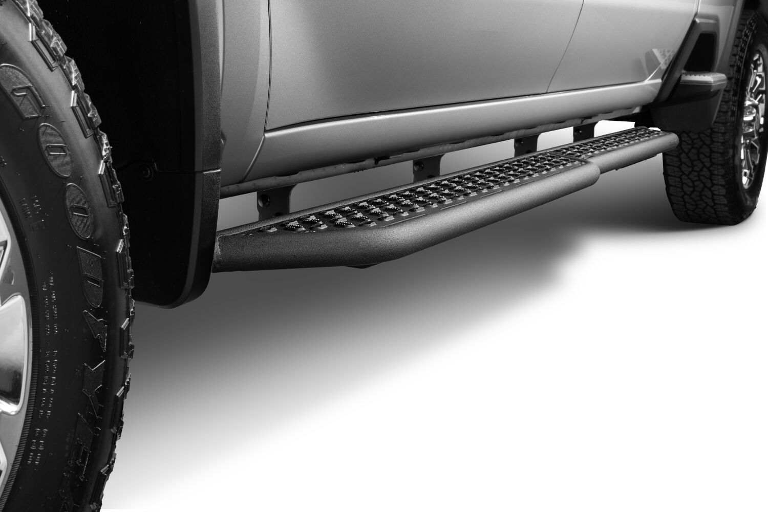 N-Fab RBF58-87011-28T - Growler Sport Running Boards, Crew Cab, Black
