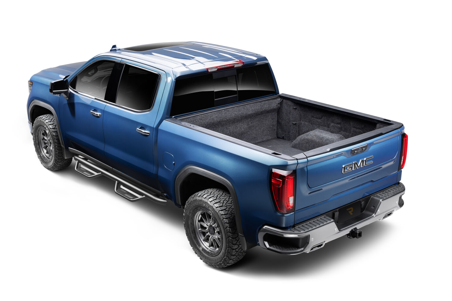 N-Fab HPC1980CC-TX - Podium Steps, Crew Cab, Textured Black