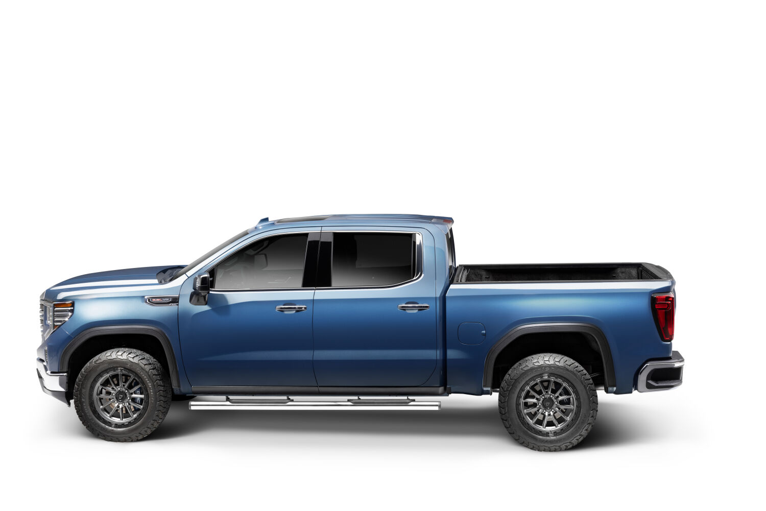 N-Fab NBF23-87011-28S - Traxio Nerf Bars, Crew Cab, Polished Stainless