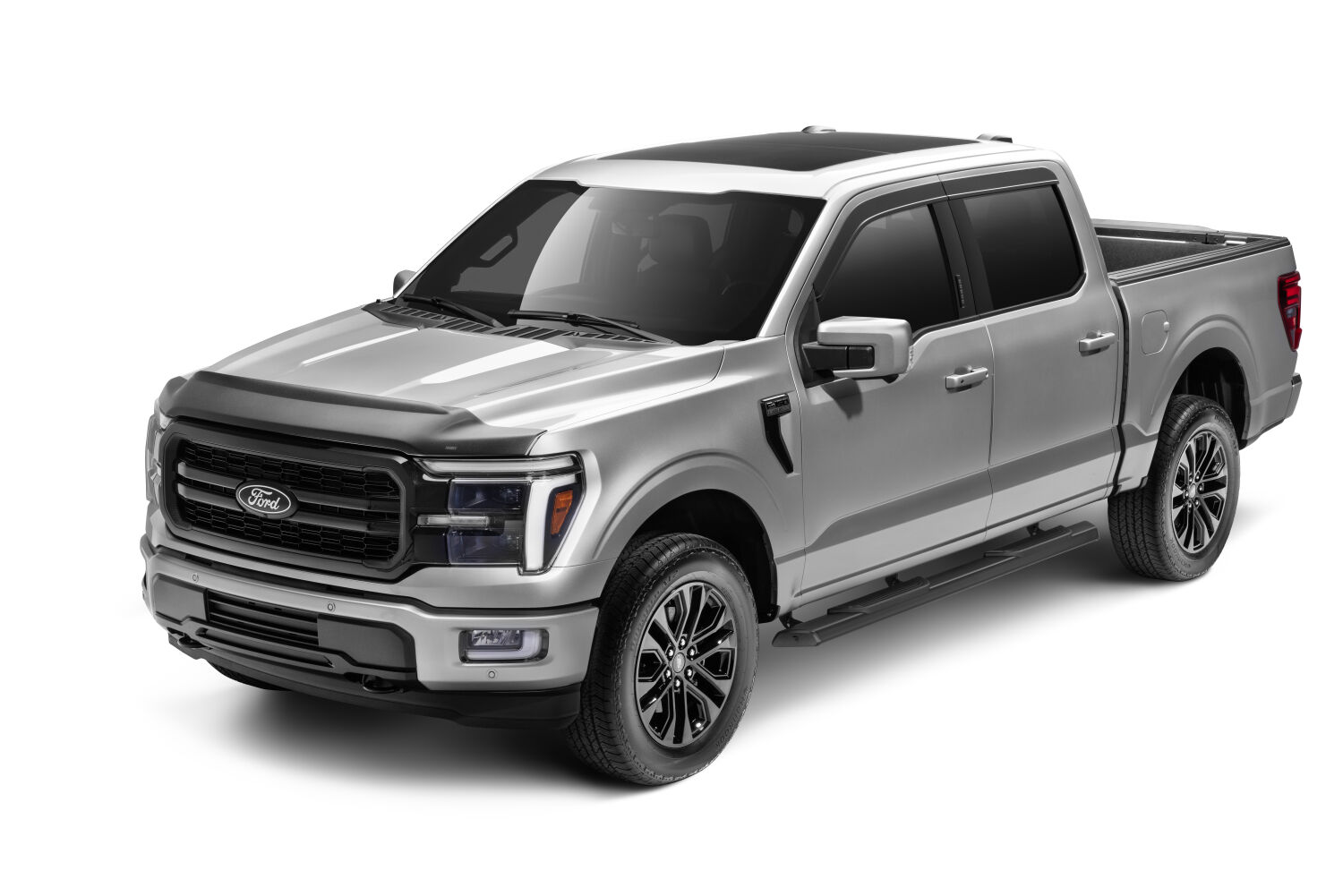 N-Fab NBF24-87103-26T - Traxio Nerf Bars, Black, Powder Coated