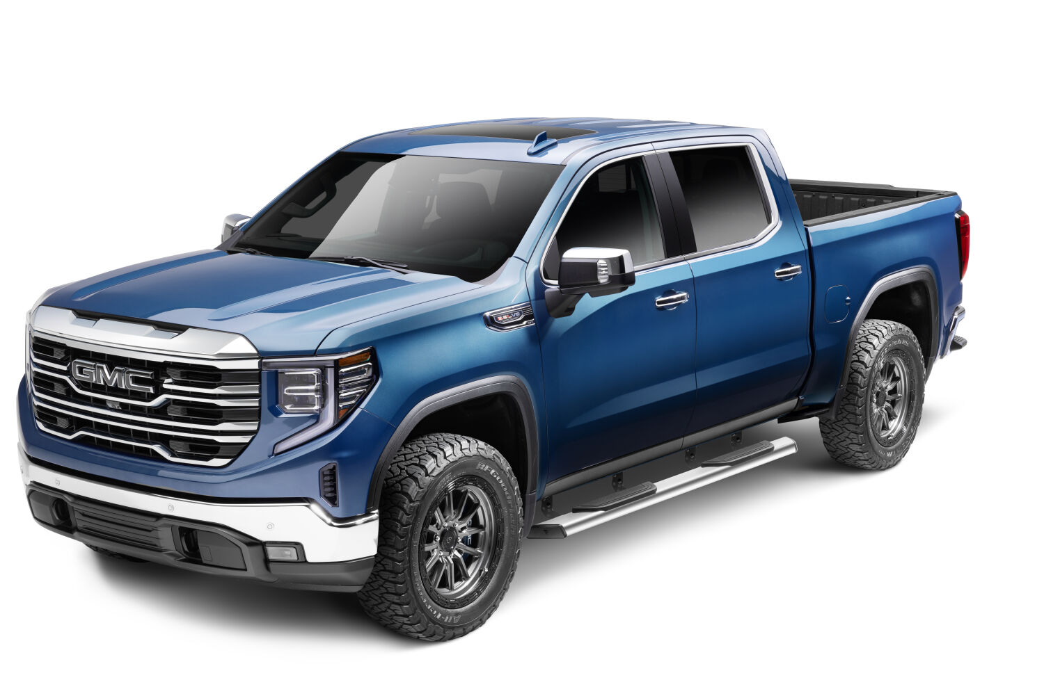 N-Fab NBF24-80103-26S - Traxio Nerf Bars, Extended Cab, Polished Stainless
