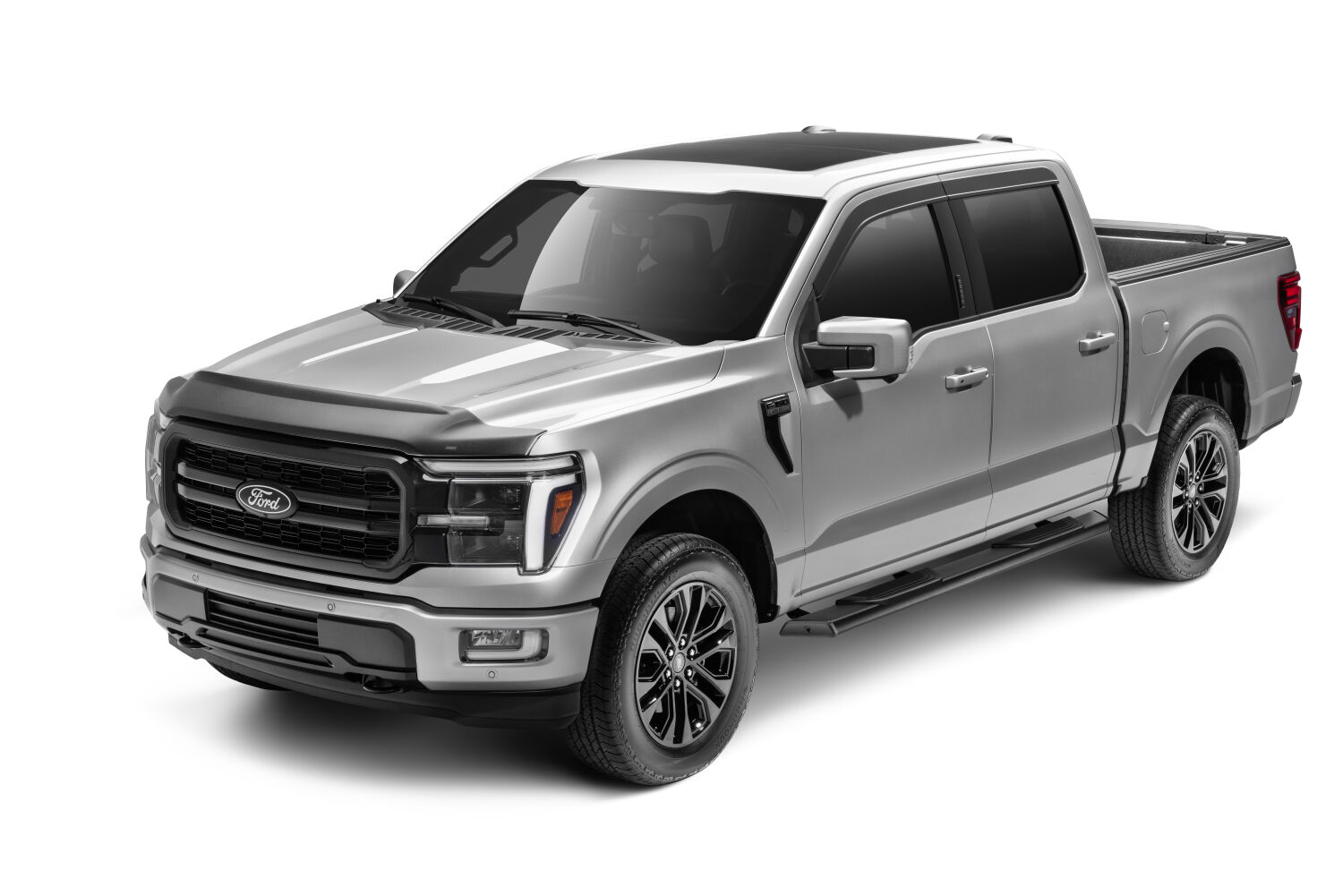 N-Fab NBF25-87103-26T - Traxio Nerf Bars, Black, Powder Coated