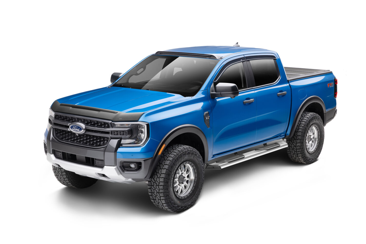 N-Fab NBF25-80102-26S - Traxio Nerf Bars, Crew Cab, Polished Stainless