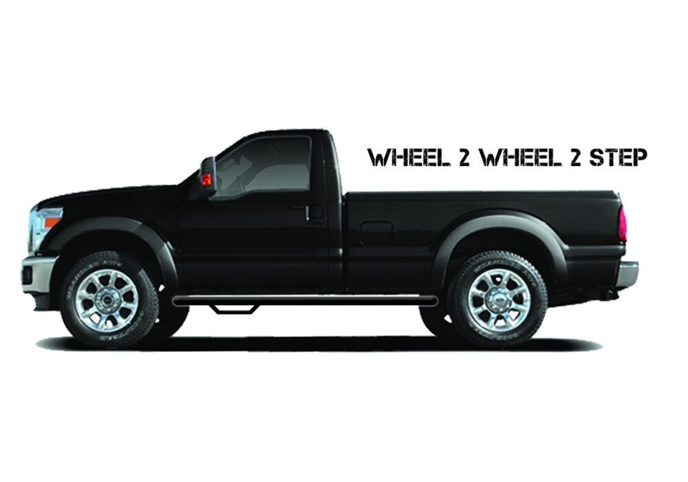N-Fab C1470RC-TX - Nerf Steps, Regular Cab, 6'7" Bed