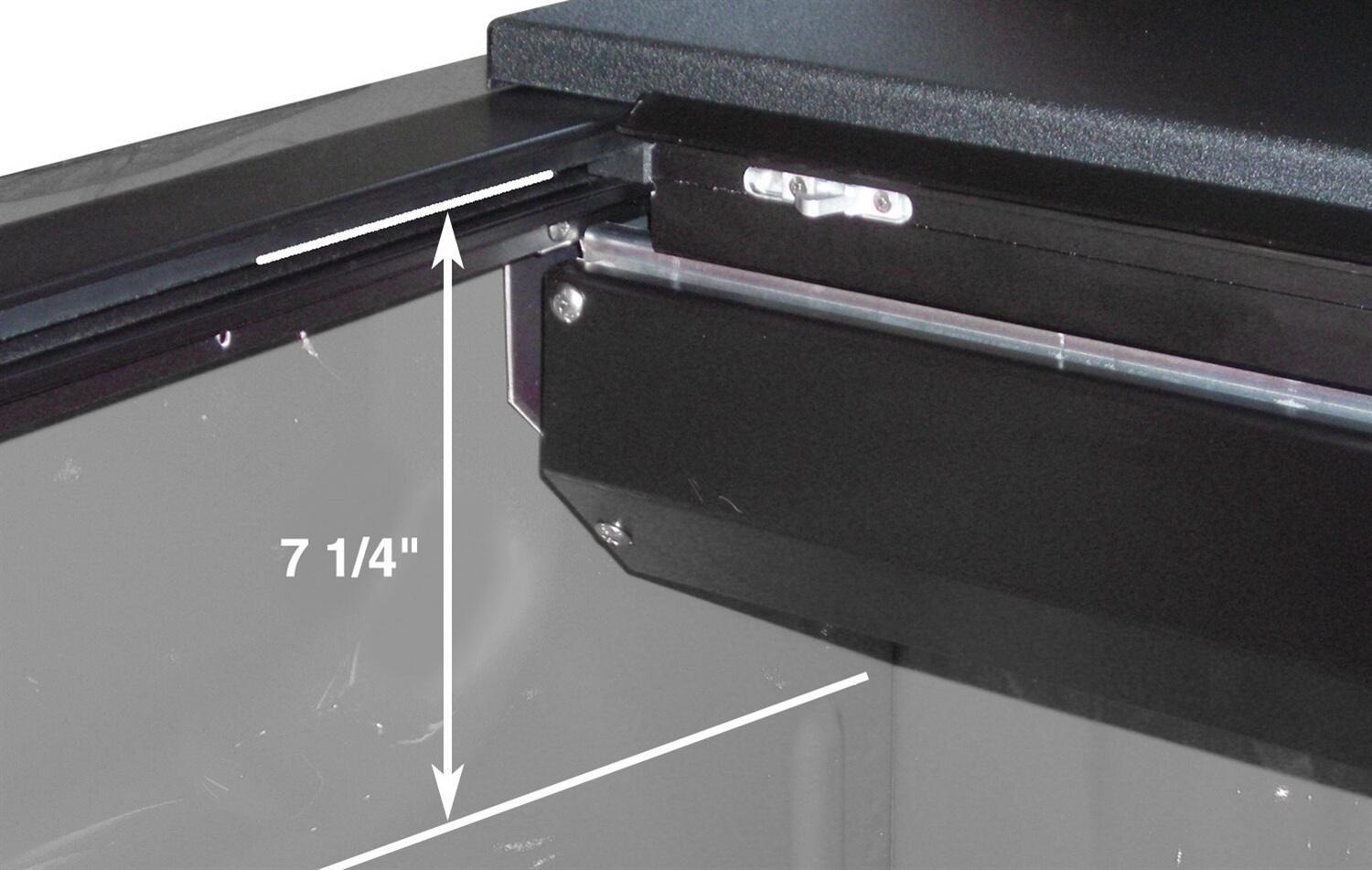 Roll N Lock LG502M - N-Lock M-Series, 6'2" Bed, Black