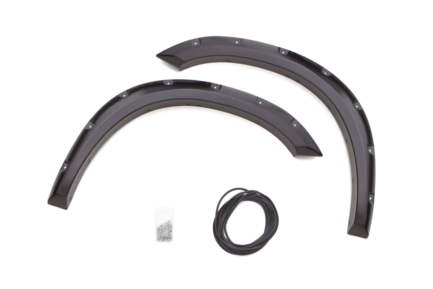 Lund RX202SA - RX-Rivet Style Fender Flares, 2-Piece Front, Fleetside