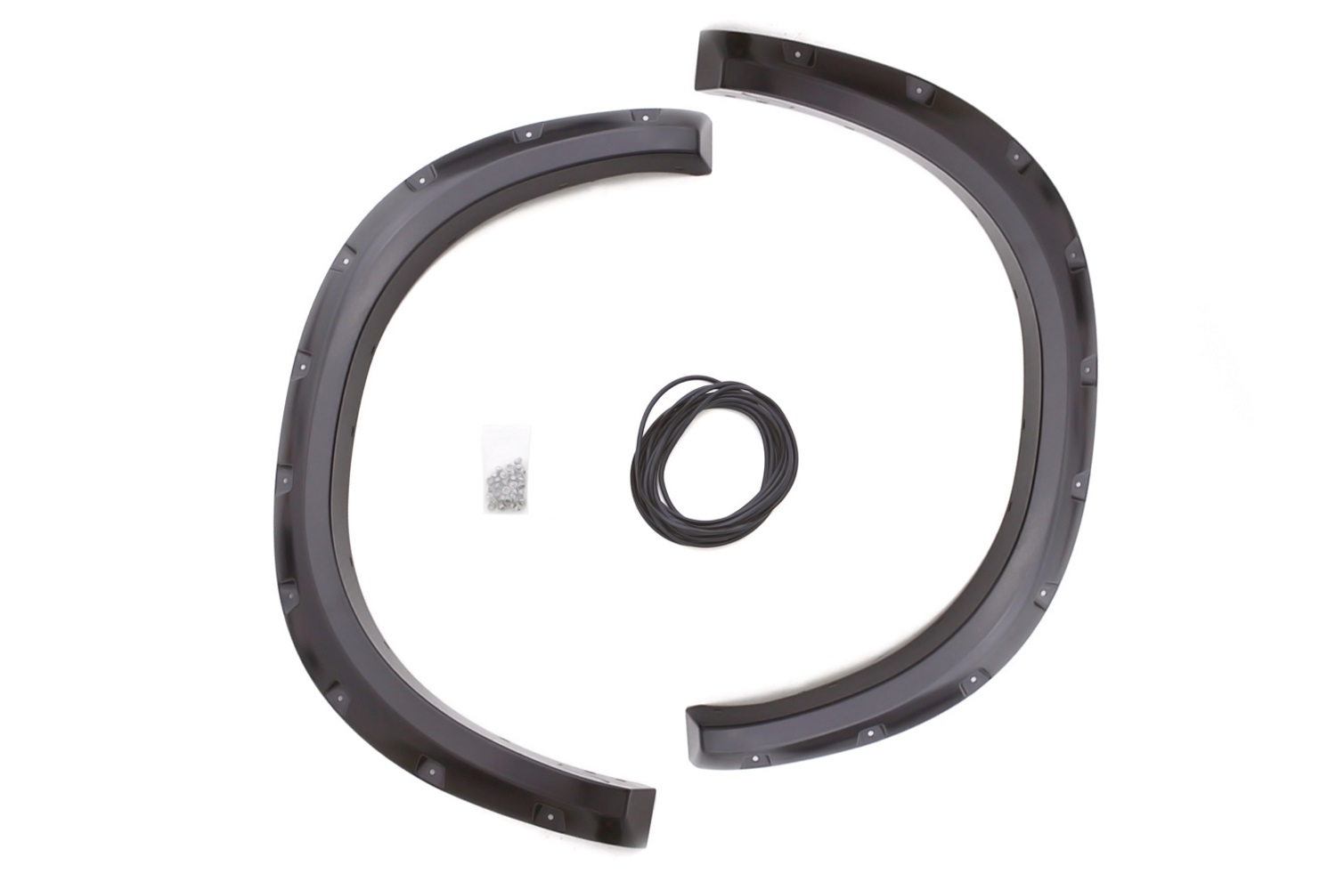 Lund RX202SB - RX-Rivet Style Fender Flares, 2-Piece Rear, Fleetside