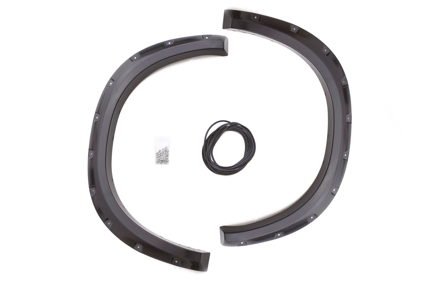 Lund RX202TB - RX-Rivet Style Fender Flares, 2-Piece Rear, Fleetside