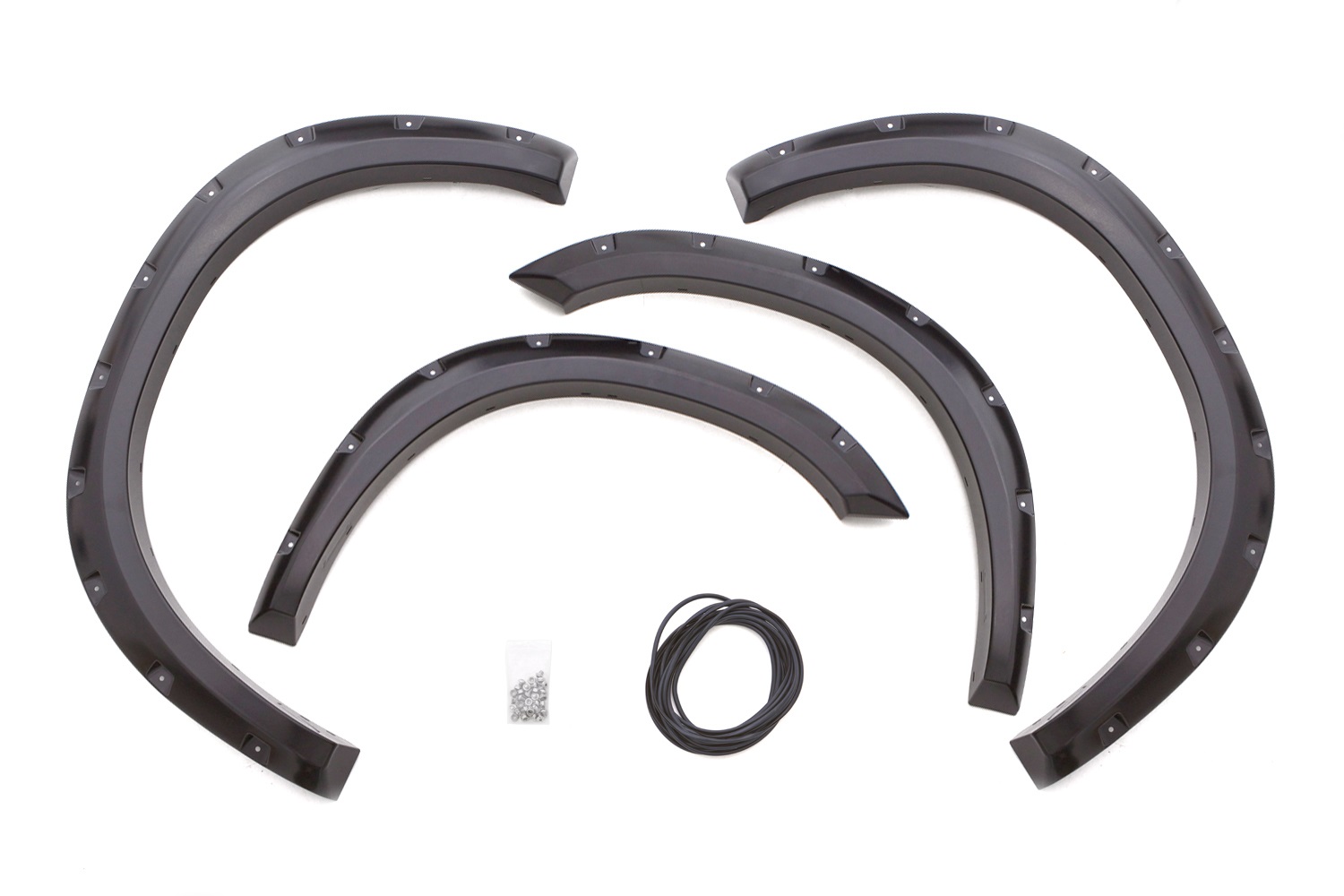 Lund RX202T - RX-Rivet Style Fender Flares, 4-Piece Set, Fleetside