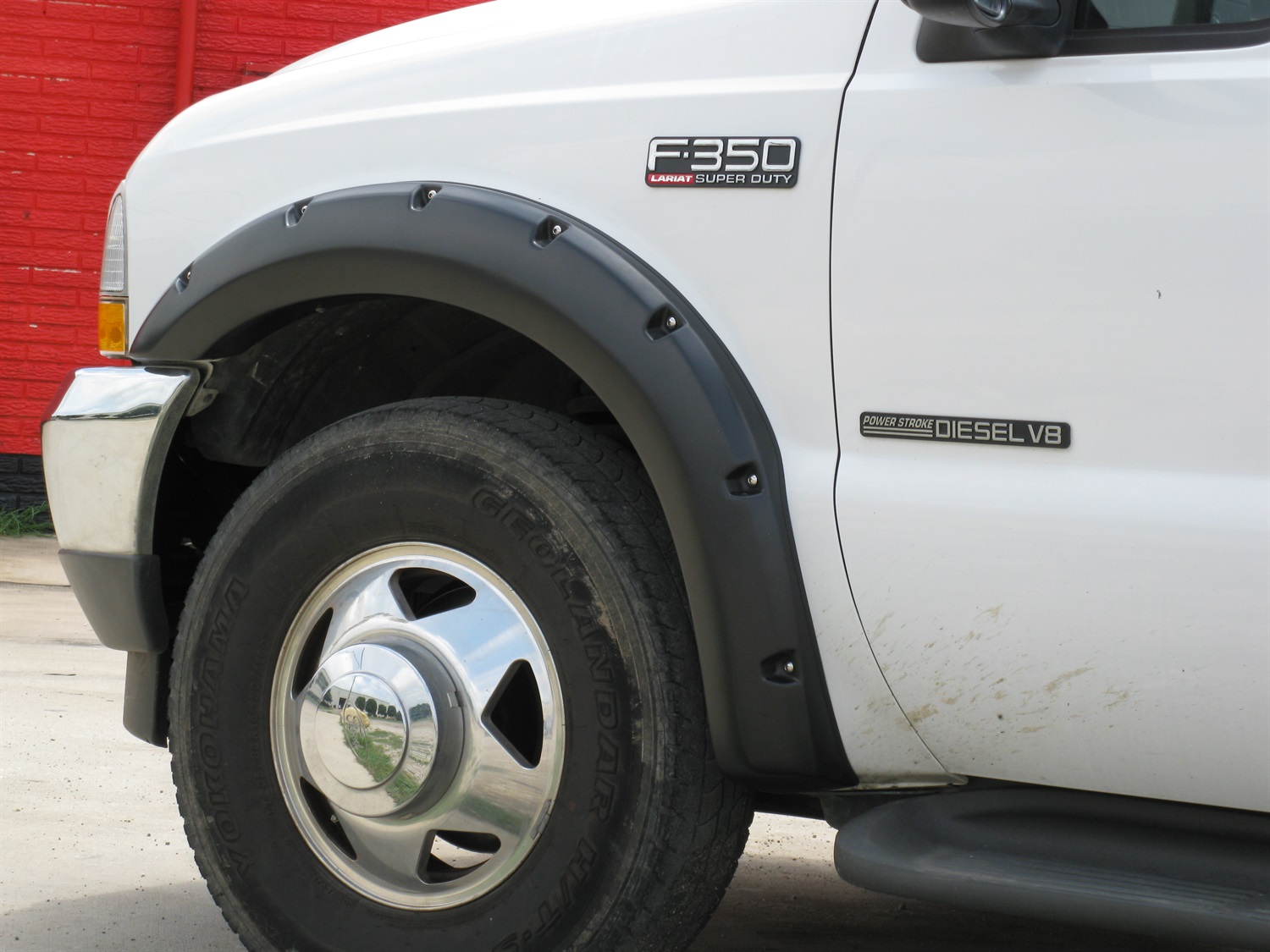 Lund RX311SA - RX-Rivet Style Fender Flares, 2-Piece Front, Fleetside