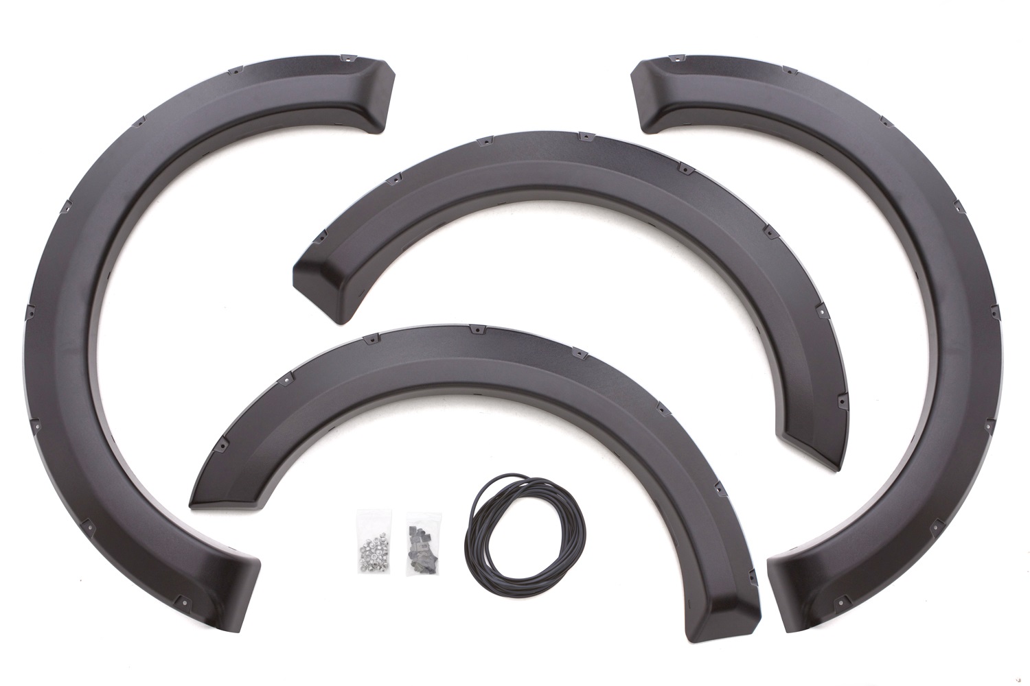 Lund RX311T - RX-Rivet Style Fender Flares, 4-Piece Set, Fleetside