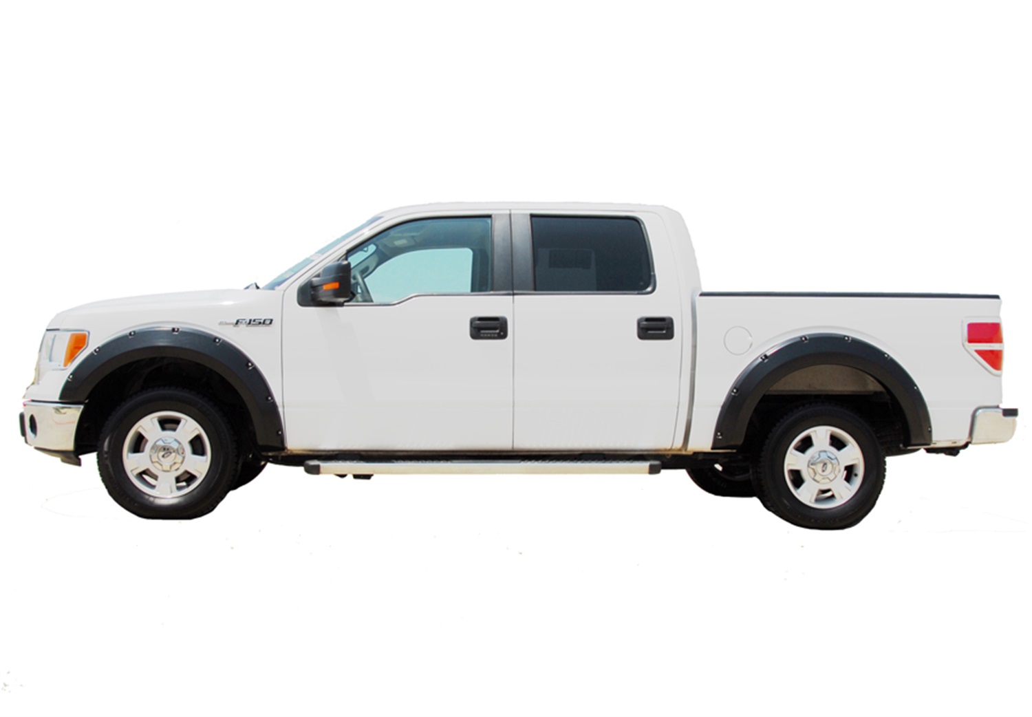 Lund RX312SA - RX-Rivet Style Fender Flares, 2-Piece Front, Fleetside