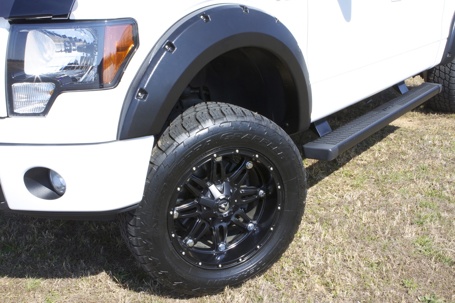 Lund RX312T - RX-Rivet Style Fender Flares, 4-Piece Set, Fleetside