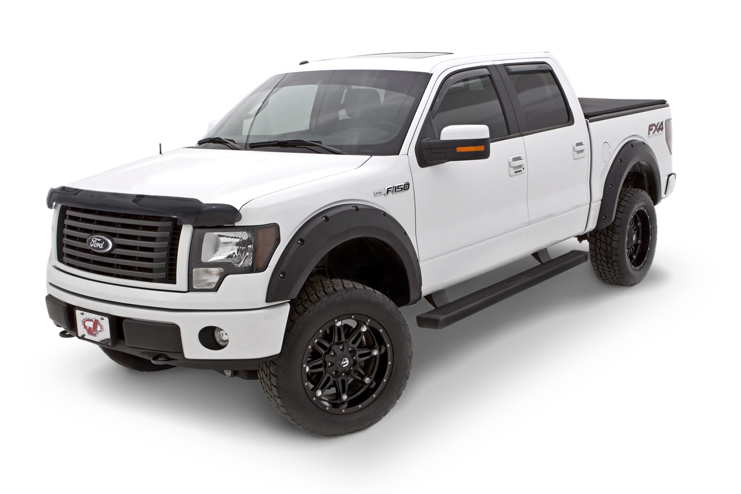 Lund RX312T - RX-Rivet Style Fender Flares, 4-Piece Set, Fleetside