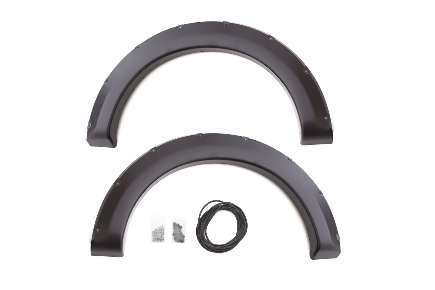 Lund RX313SB - RX-Rivet Style Fender Flares, 2-Piece Rear, Fleetside