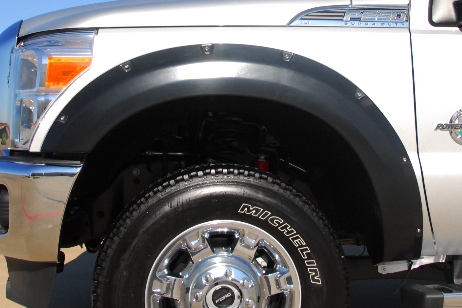 Lund RX314SA - RX-Rivet Style Fender Flares, 2-Piece Front, Fleetside