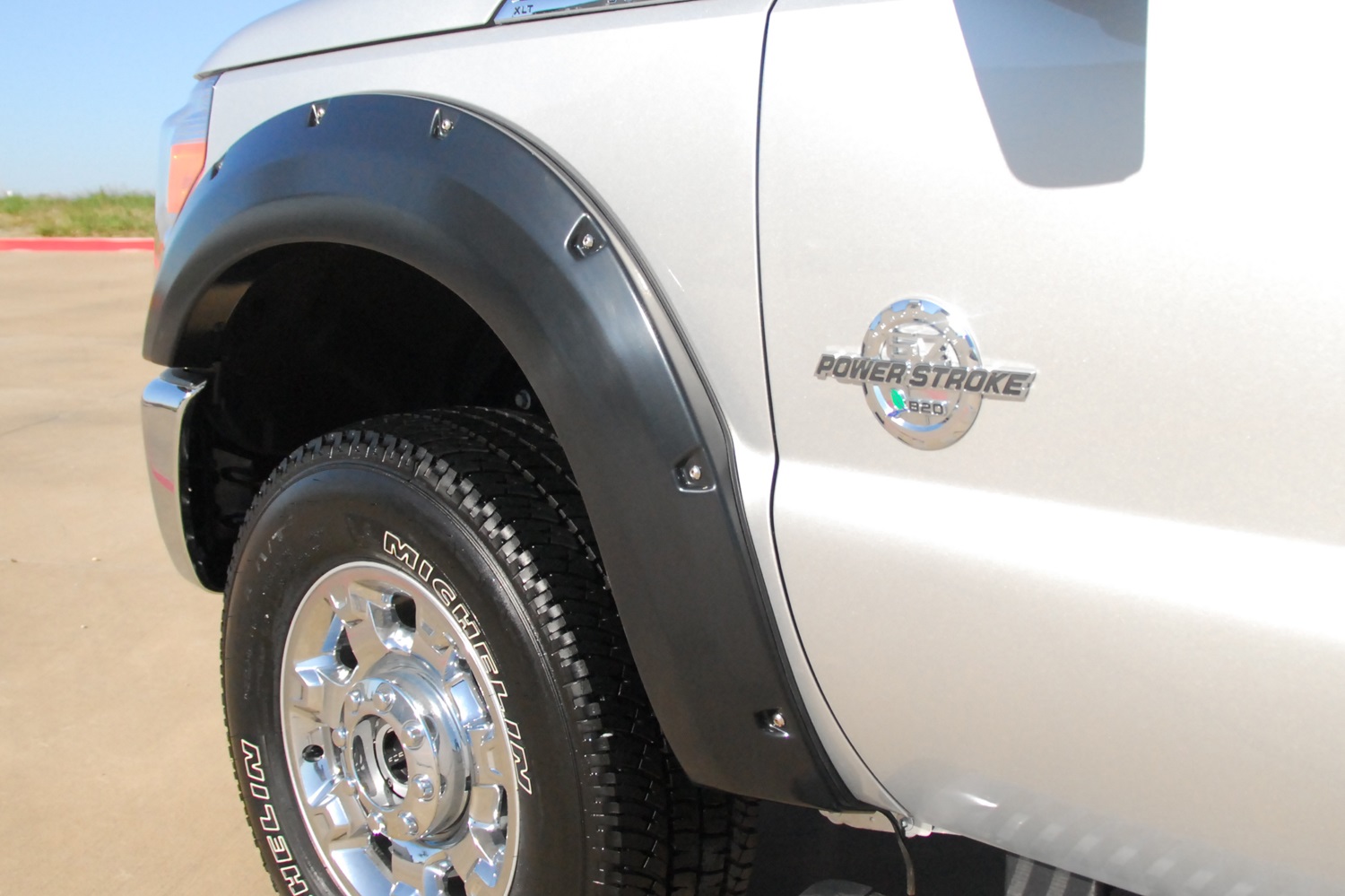 Lund RX314SA - RX-Rivet Style Fender Flares, 2-Piece Front, Fleetside