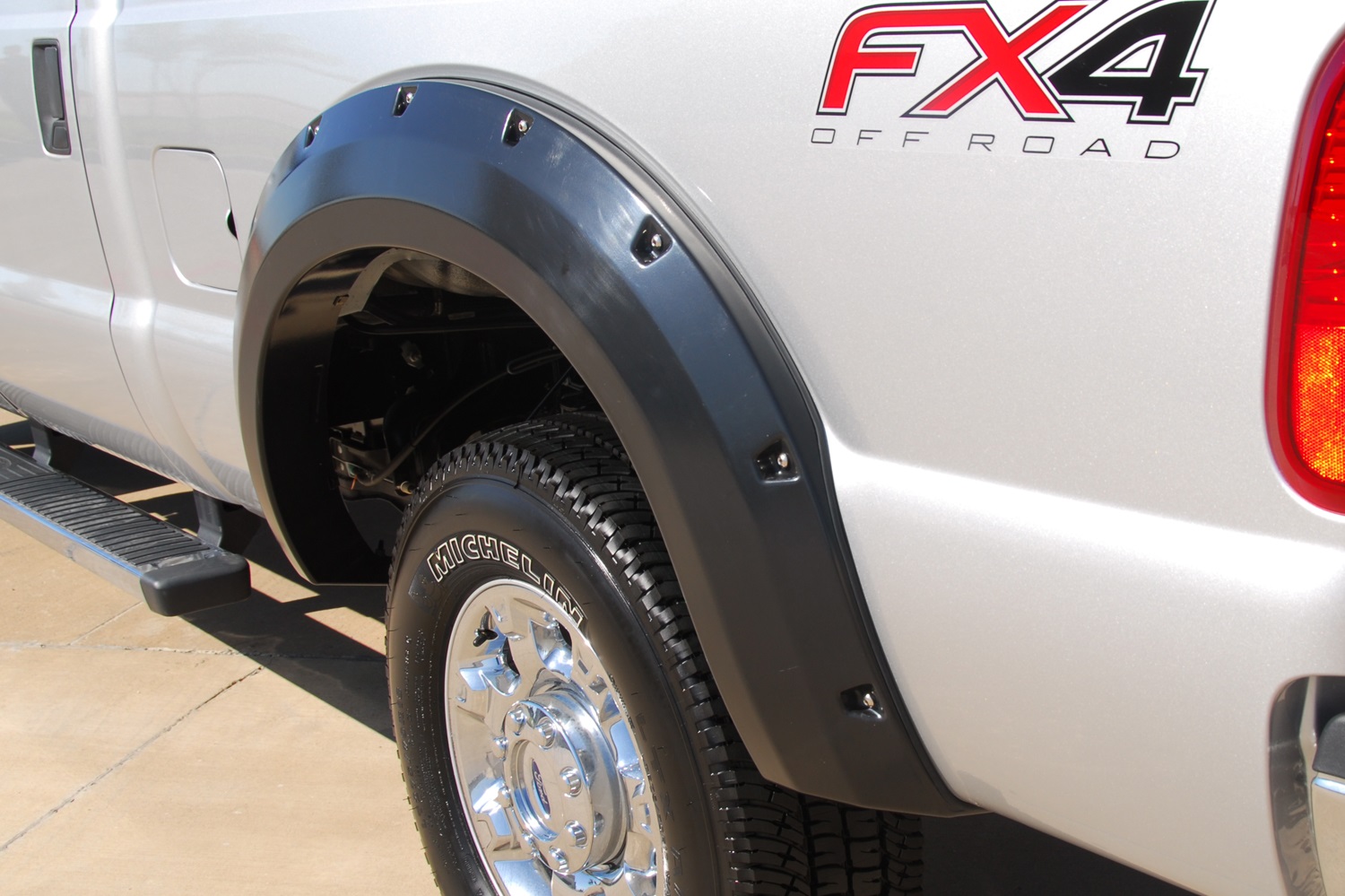 Lund RX314TB - RX-Rivet Style Fender Flares, 2-Piece Rear, Fleetside