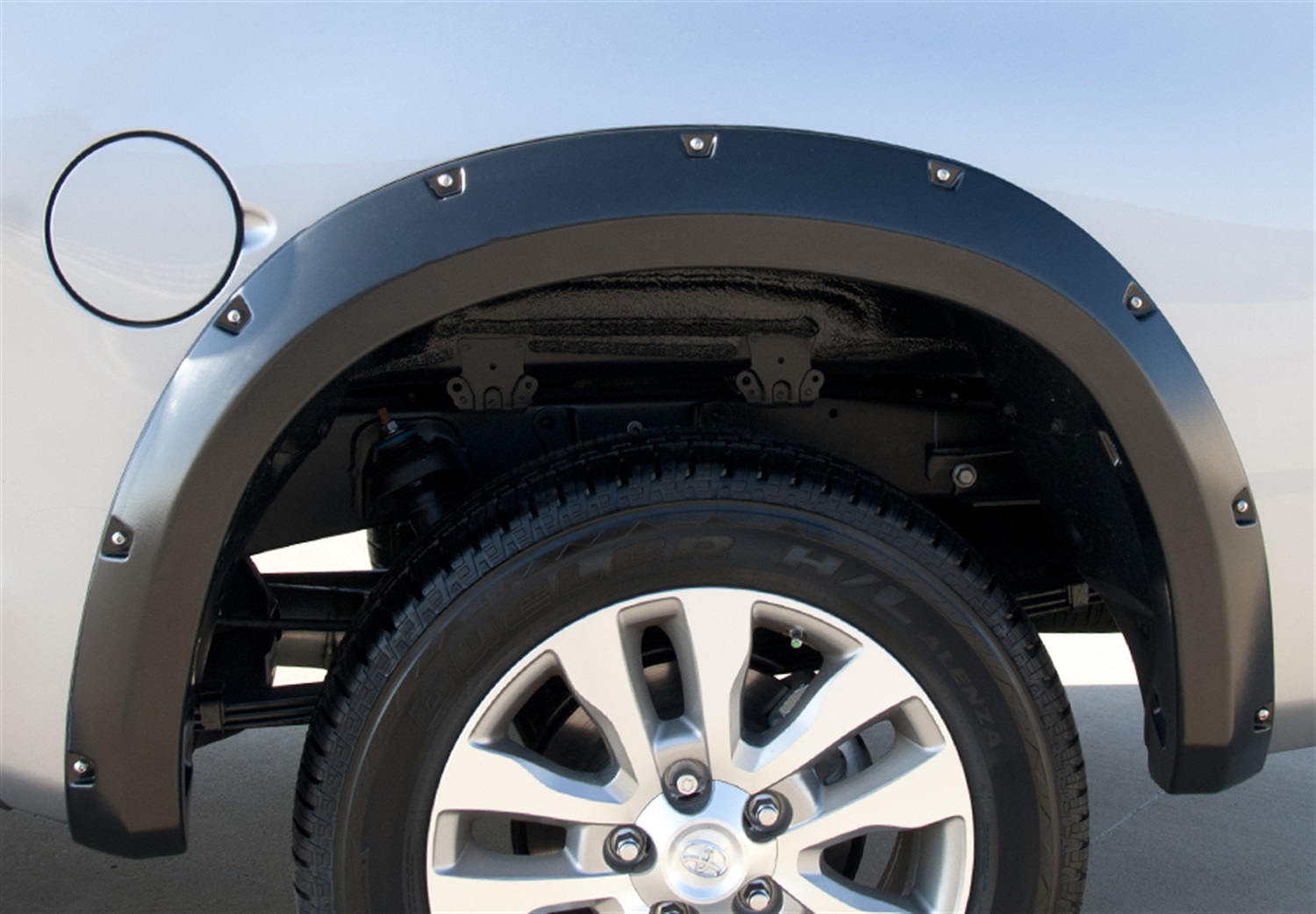 Lund RX602SB - RX-Rivet Style Fender Flares, 2-Piece Rear, Fleetside