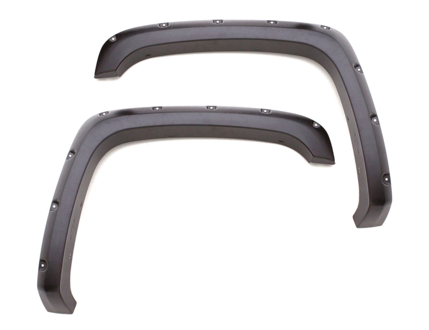 Lund RX111SA - RX-Rivet Style Fender Flares, 2-Piece Front, Black
