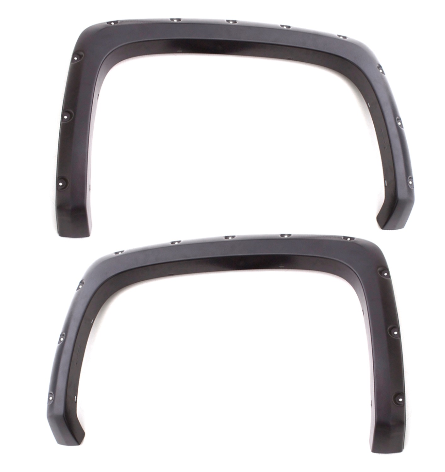 Lund RX111TB - RX-Rivet Style Fender Flares, 2-Piece Rear, Black