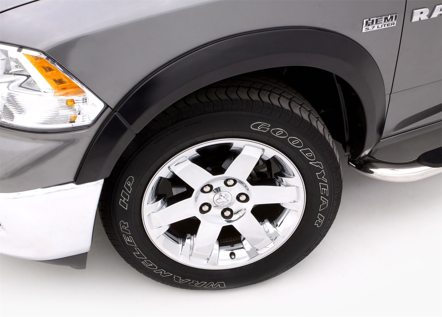 Lund SX204T - SX-Sport Style Fender Flares, 4-Piece Set, Black
