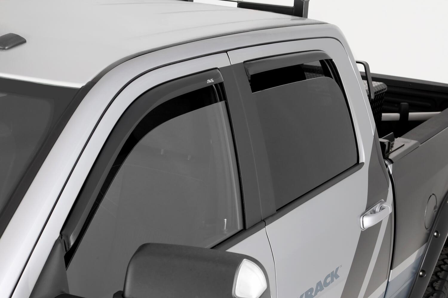 Auto Ventshade AVS 194040 - AVS In-Channel Ventvisor, Extended Cab, Modified Acrylic