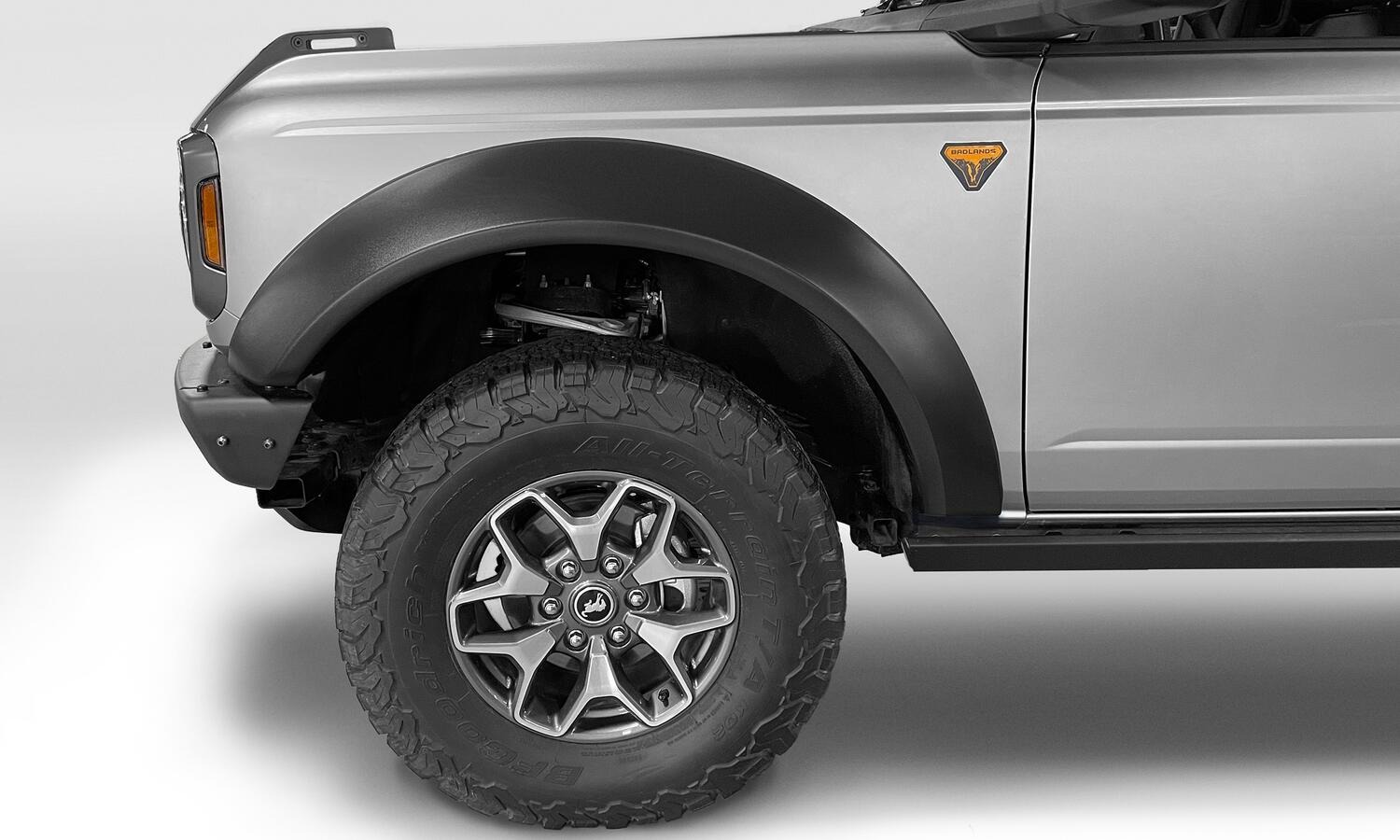 Bushwacker 20961-02 - Extend-A-Fender Flares, 4-Piece Set, Black