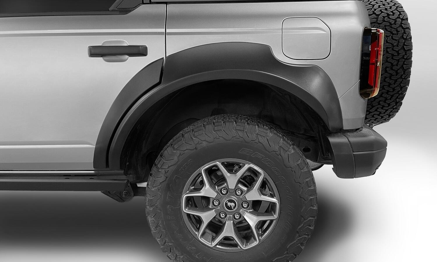 Bushwacker 20961-02 - Extend-A-Fender Flares, 4-Piece Set, Black