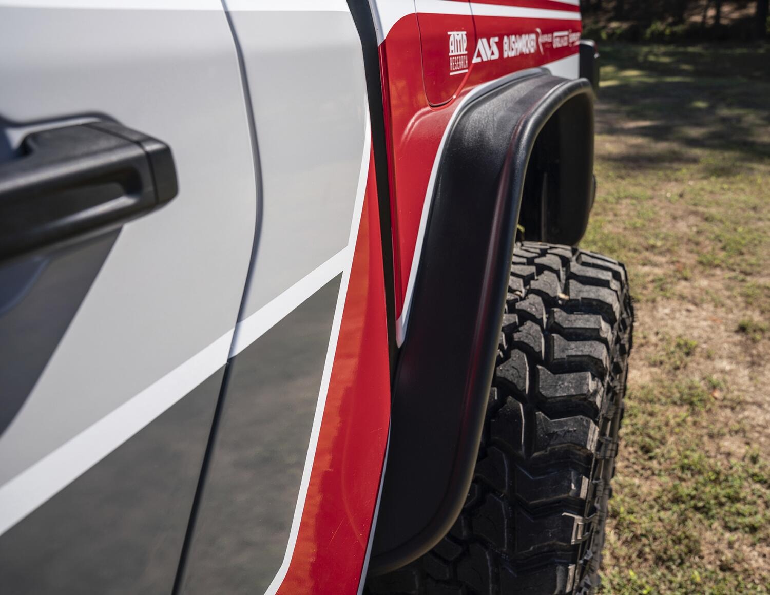 Bushwacker 10928-07 - Flat Style Fender Flares (Jeep), 4-Piece Set, Black