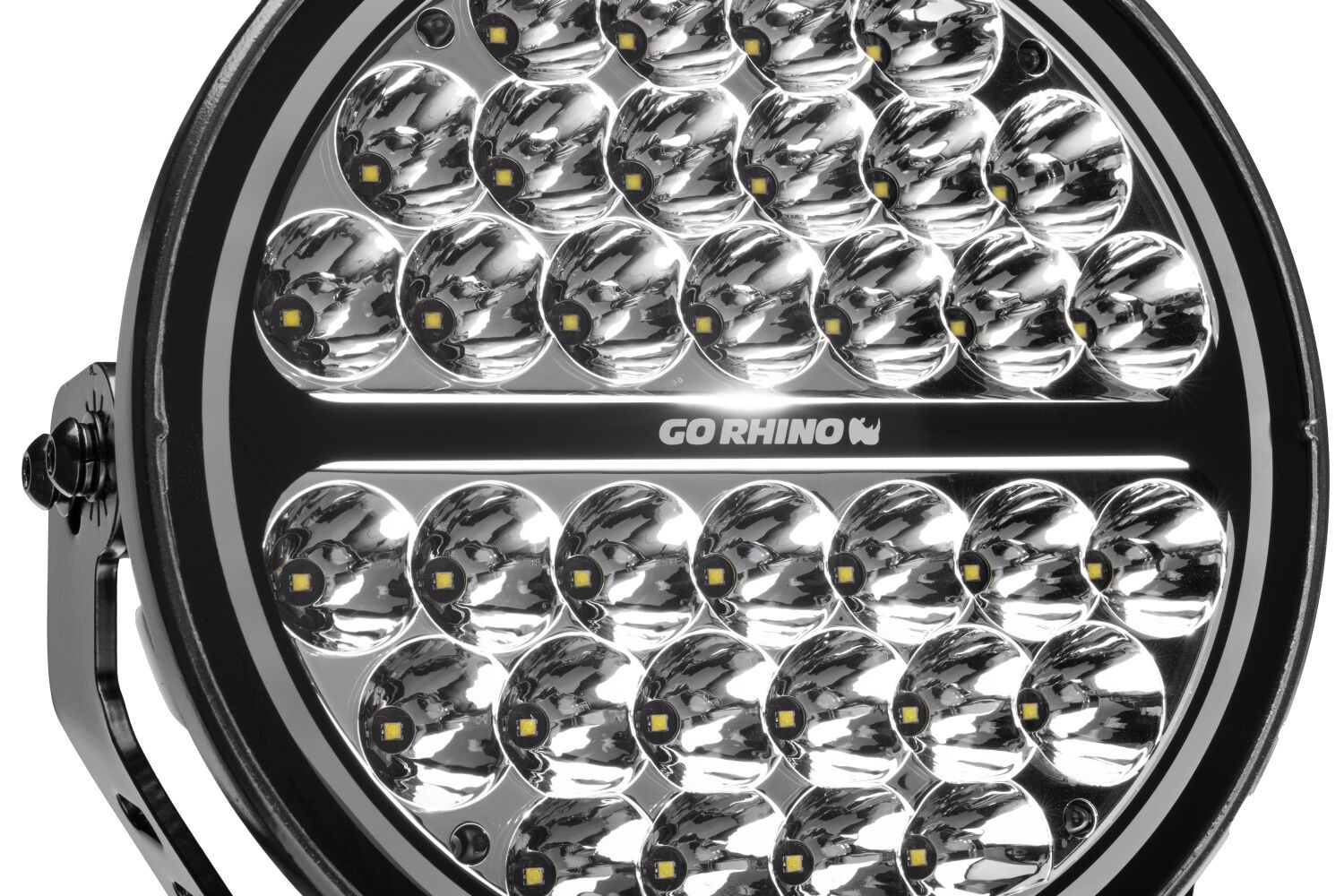 Go Rhino 751700911SRS - LED Light Kits, Anodized, XPLOR Blackout
