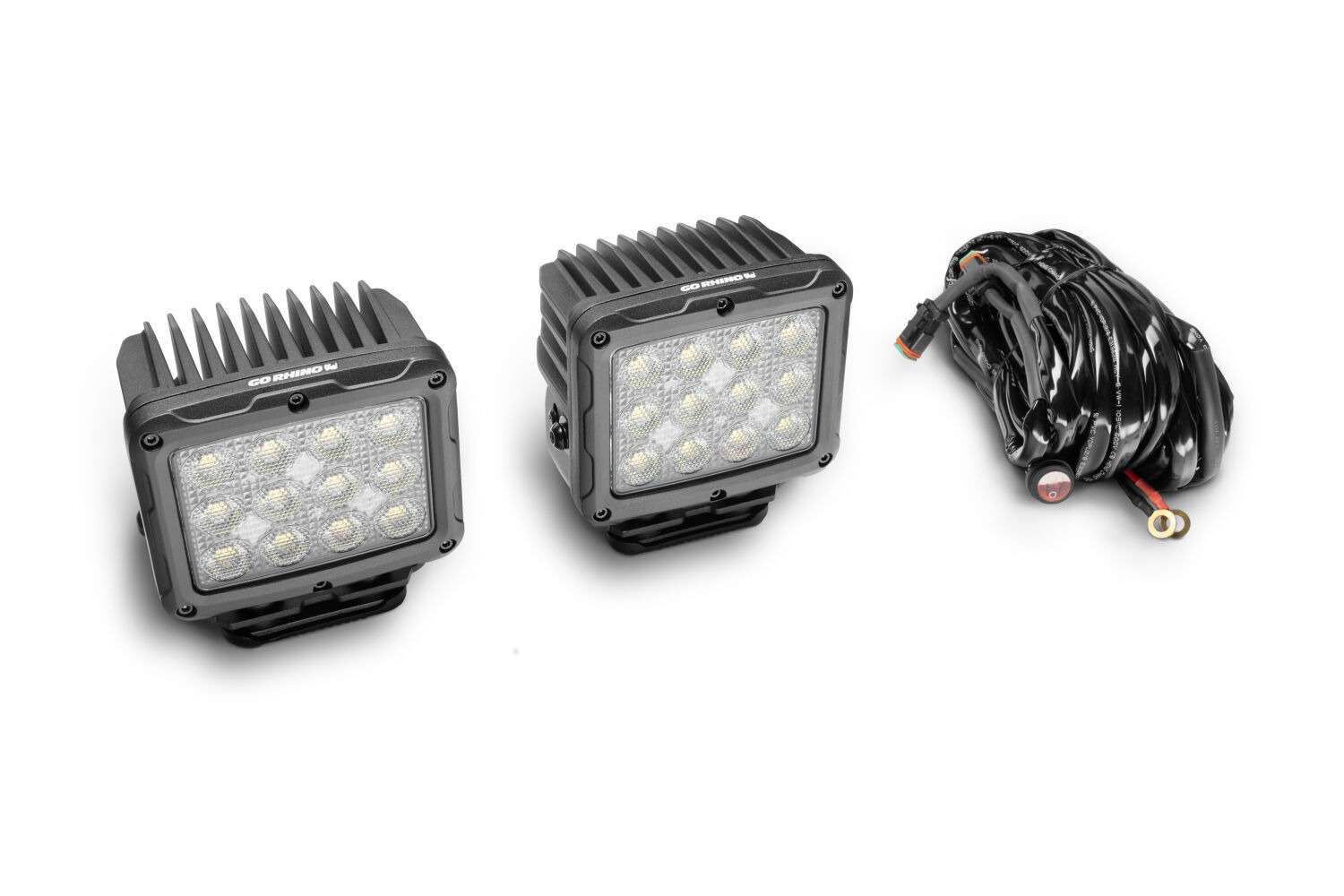 Go Rhino 751800523FCS - LED Light Kits, Anodized, XPLOR Bright