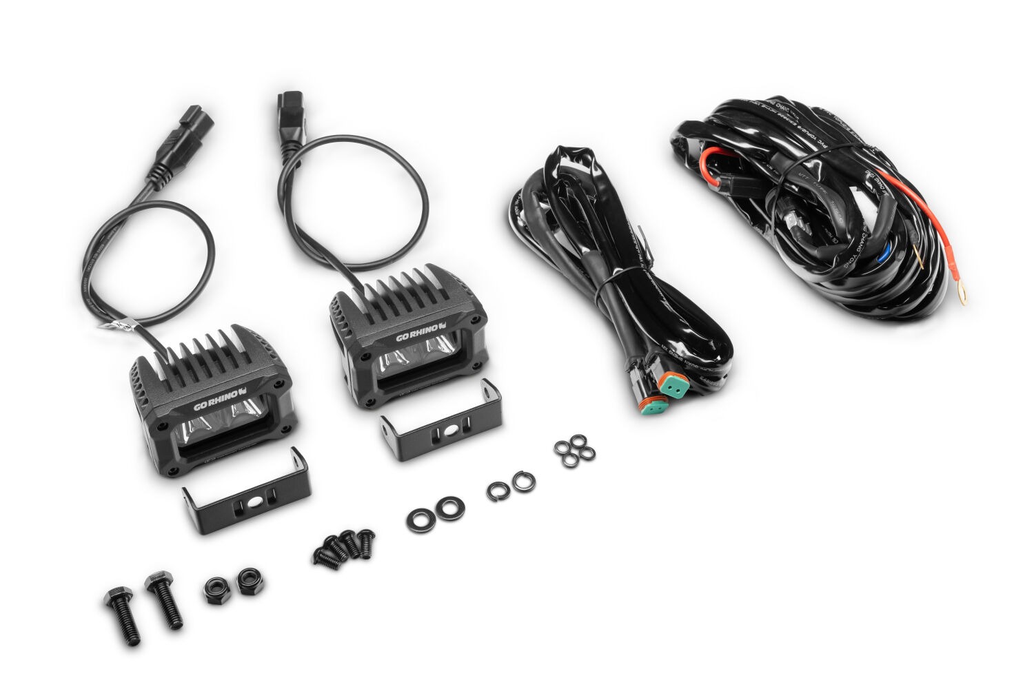 Go Rhino 751003023SBS - LED Light Kits, Anodized, XPLOR Bright