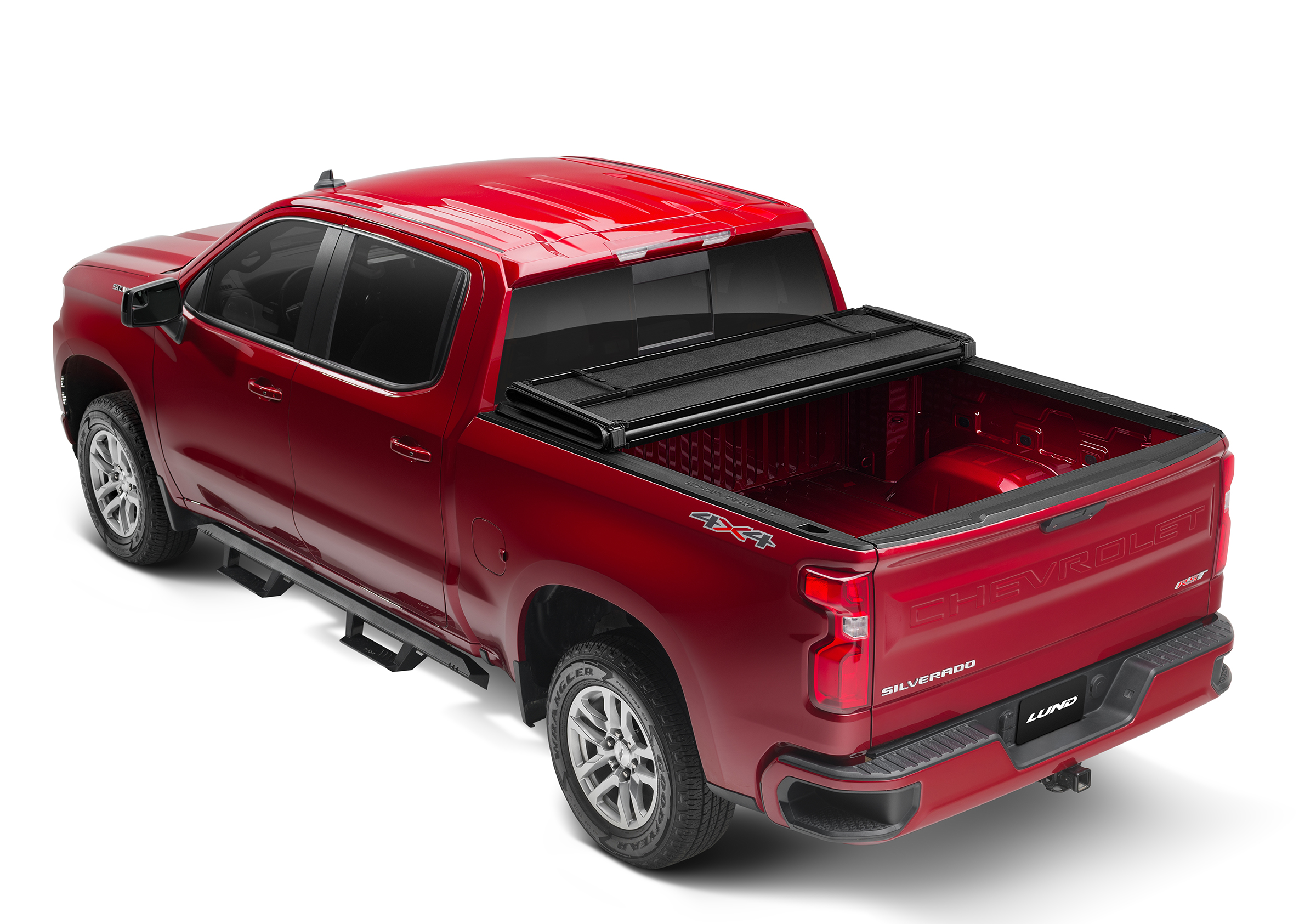 Lund 969262 - Genesis Hard Fold Tonneau Cover, Black, Hard Folding