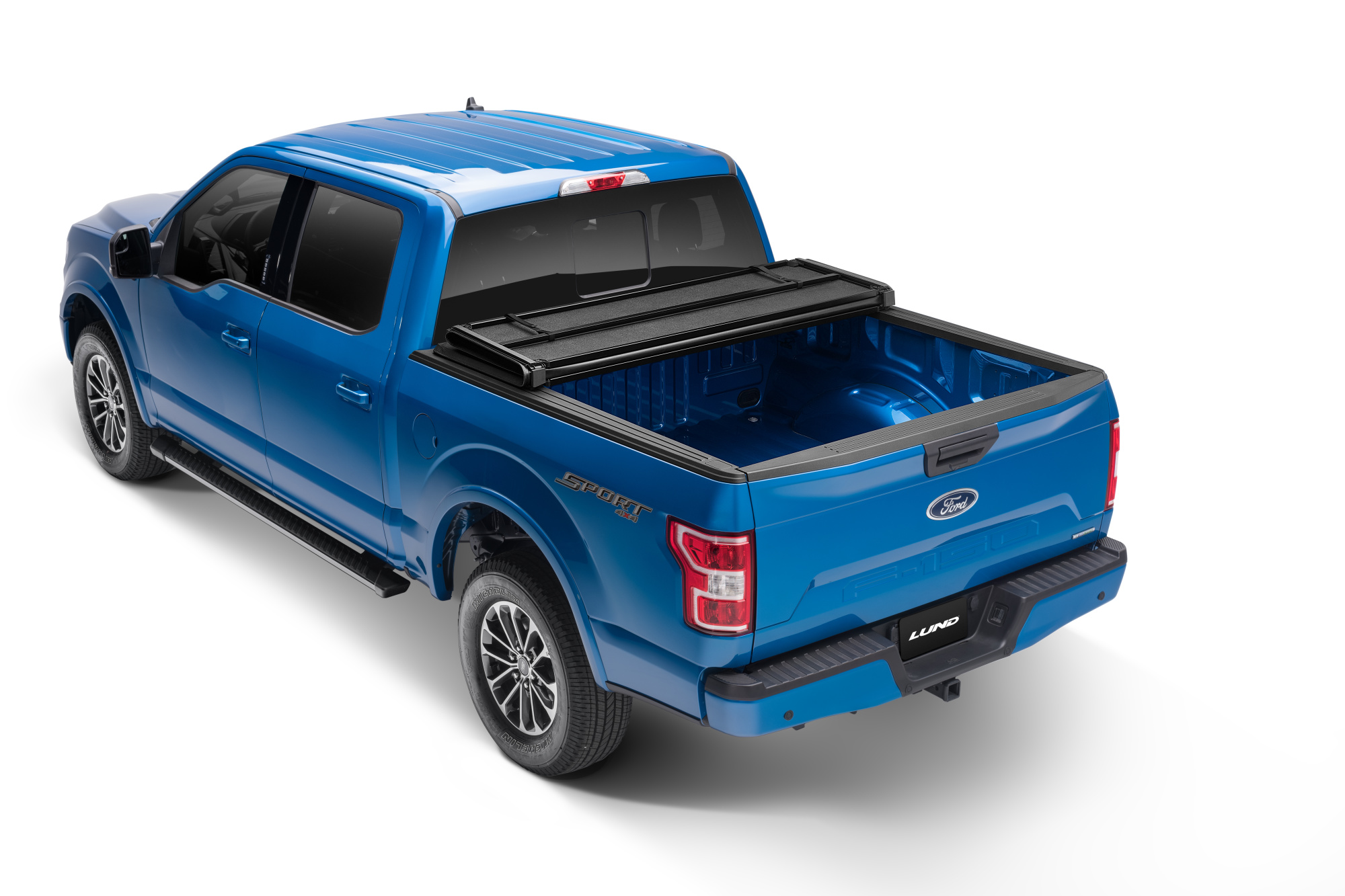 Lund 969366 - Genesis Hard Fold Tonneau Cover, Black, Hard Folding
