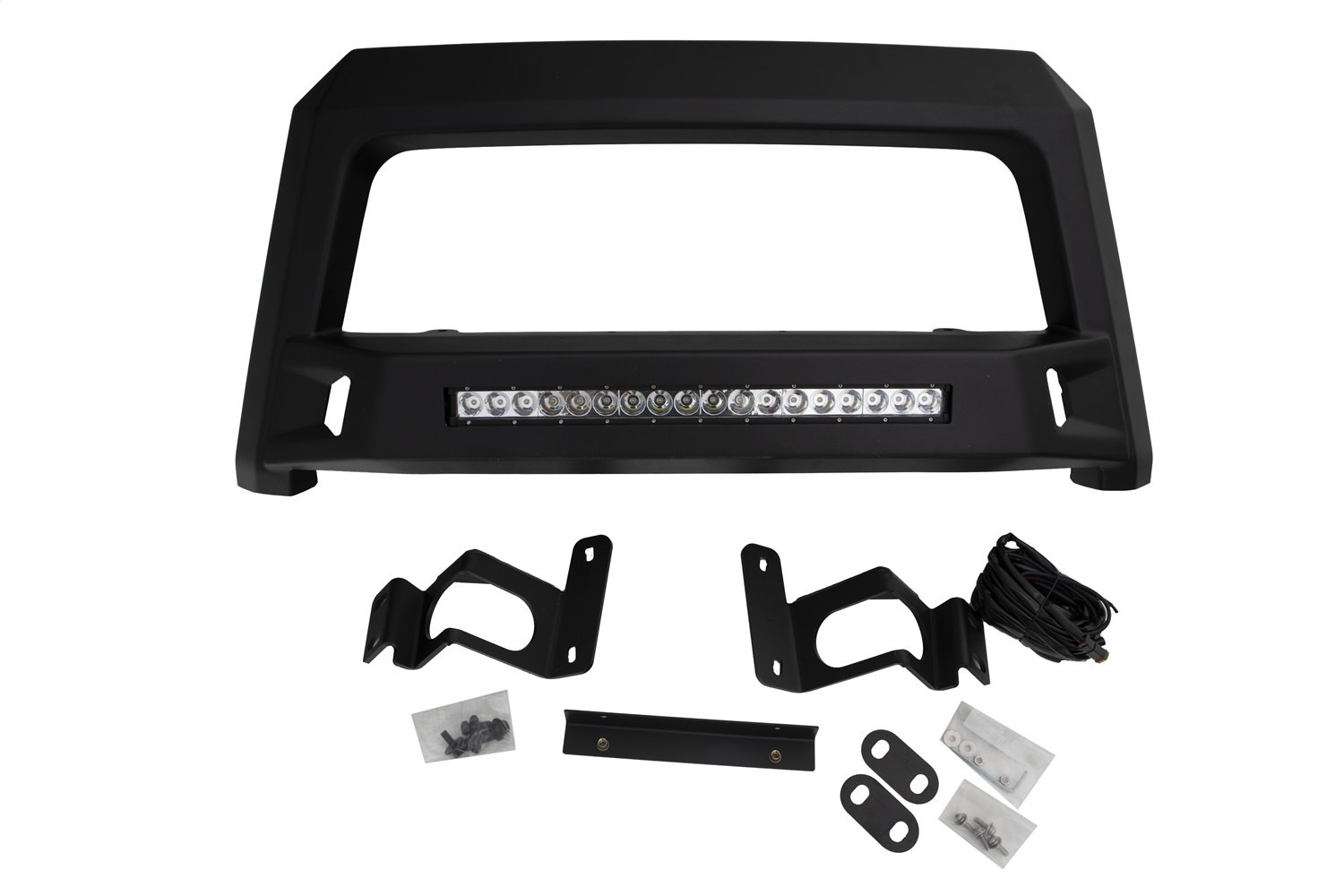 Lund 86521215 - Revolution Bull Bar, Black, Steel