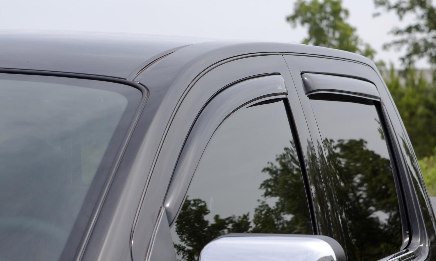 Auto Ventshade AVS 194040 - AVS In-Channel Ventvisor, Extended Cab, Modified Acrylic